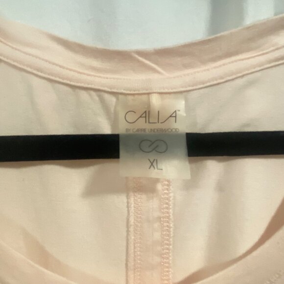CALIA by‎ Carrie Underwood Everyday Light Pink T-Shirt Size XL - Picture 3 of 7